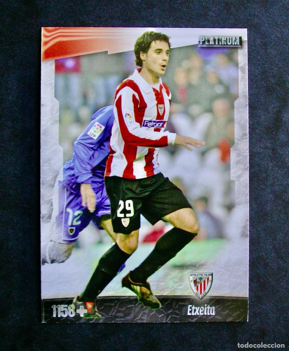 Fu&szlig;ball-Sticker: 1158 ETXEITA / ATHLETIC / PLUS III / FICHAS DE LA LIGA 2008 2009 08 09 / MUNDICROMO ( ROOKIE CARD )