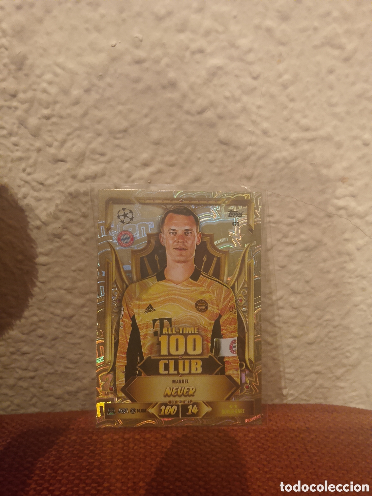 Fu&szlig;ball-Sticker: Neuer Bayern de munchen 100 club 478 match attax 26/27 2026 2027