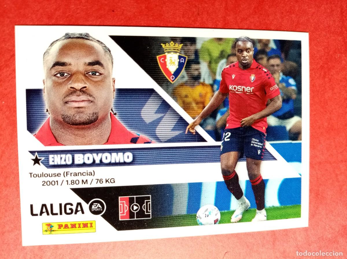 Cromos de f&uacute;tbol: N&ordm; 6 ENZO BOYOMO, CA OSASUNA, LIGA ESTE 2026 2027 26 27 PANINI
