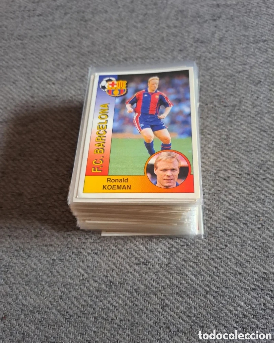 Cromos de f&uacute;tbol: 120 cromos Liga Panini 94-95.