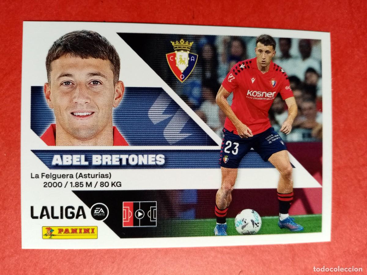 Cromos de f&uacute;tbol: N&ordm; 9 ABEL BRETONES, CA OSASUNA, LIGA ESTE 2026 2027 26 27 PANINI