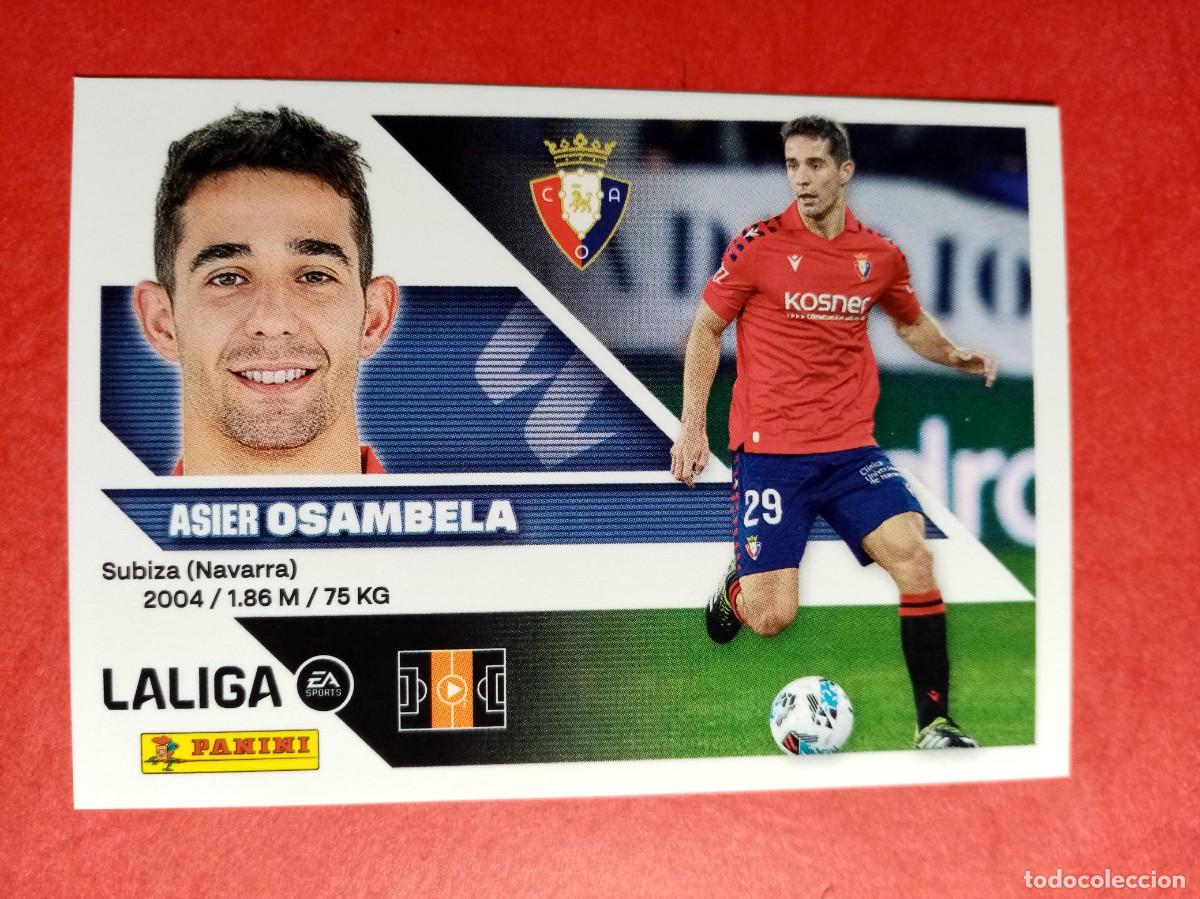 Cromos de f&uacute;tbol: N&ordm; 10 ASIER OSAMBELA, CA OSASUNA, LIGA ESTE 2026 2027 26 27 PANINI
