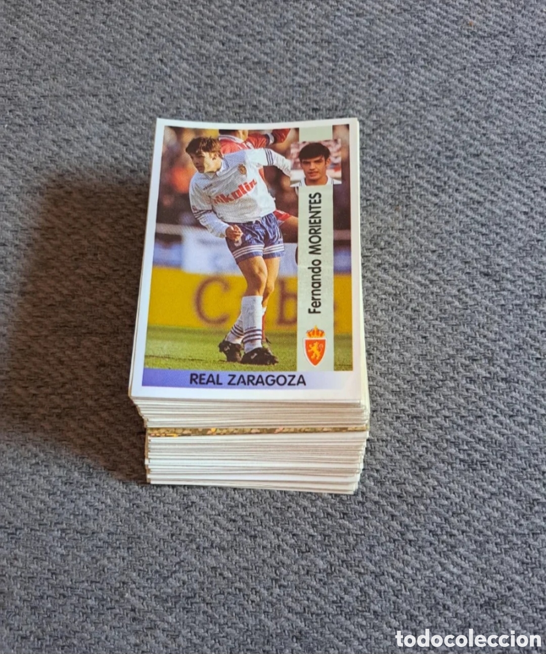 Cromos de f&uacute;tbol: 120 cromos Liga Panini 96-97