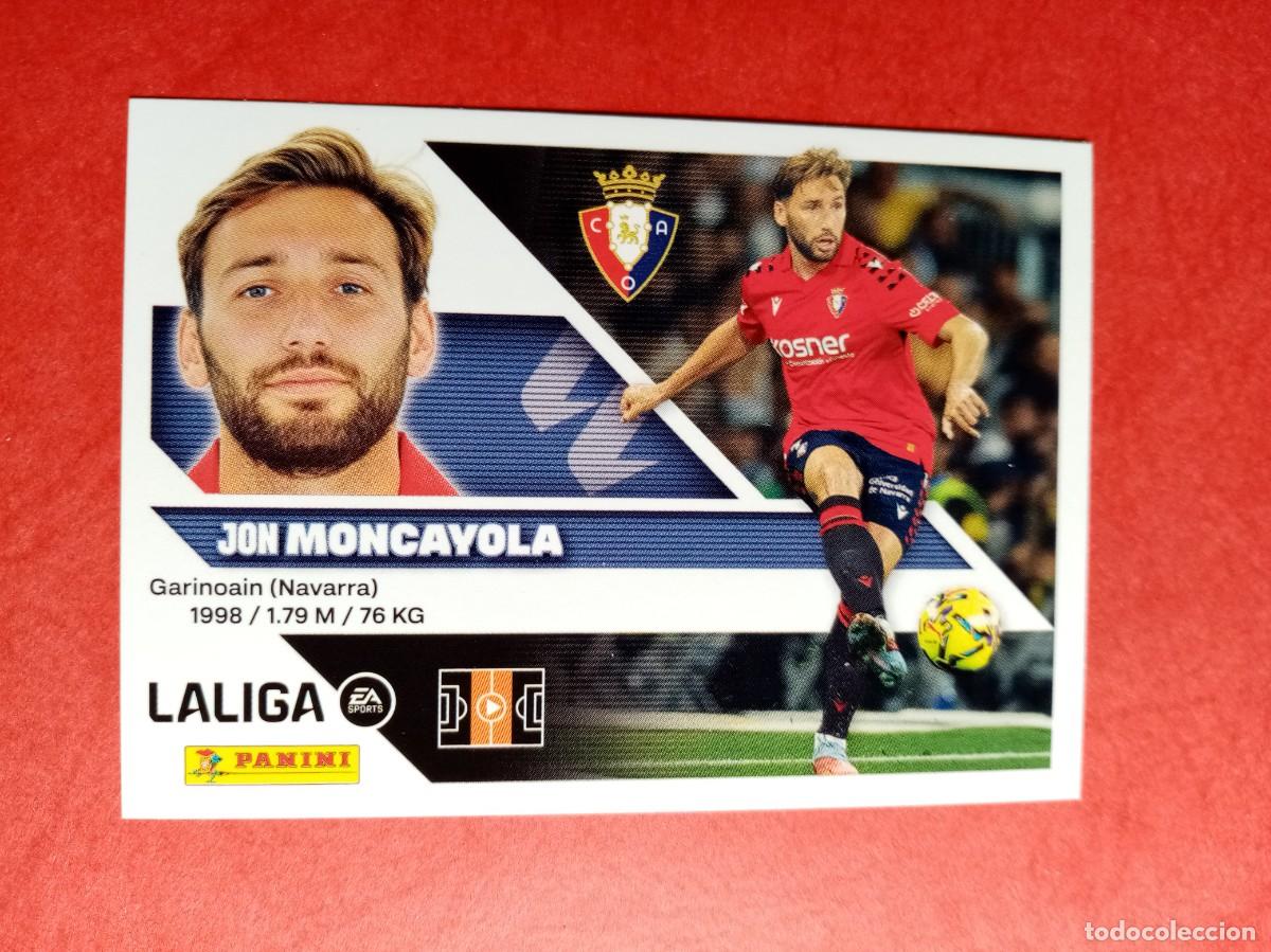 Cromos de f&uacute;tbol: N&ordm; 12 JON MONCAYOLA, CA OSASUNA, LIGA ESTE 2026 2027 26 27 PANINI