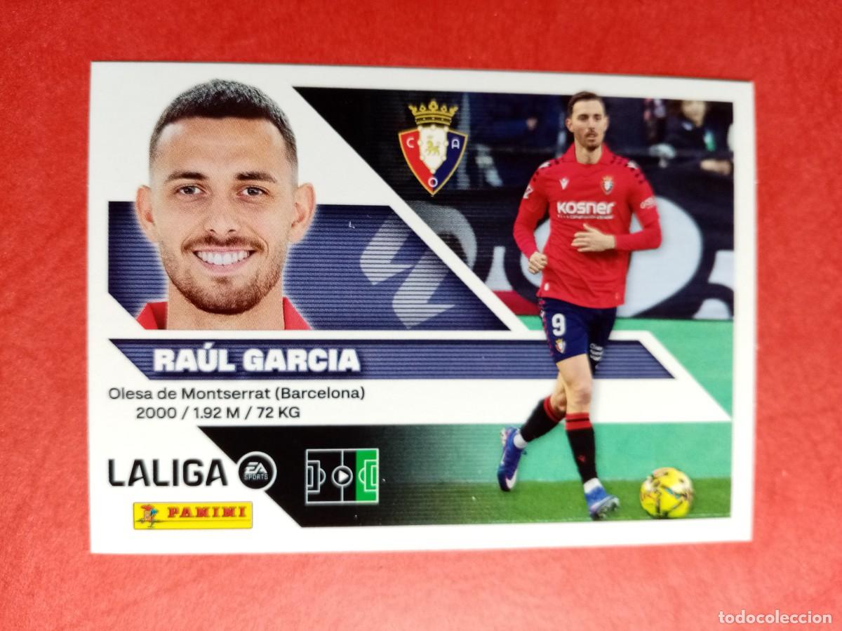 Cromos de f&uacute;tbol: N&ordm; 18 RAUL GARCIA, CA OSASUNA, LIGA ESTE 2026 2027 26 27 PANINI
