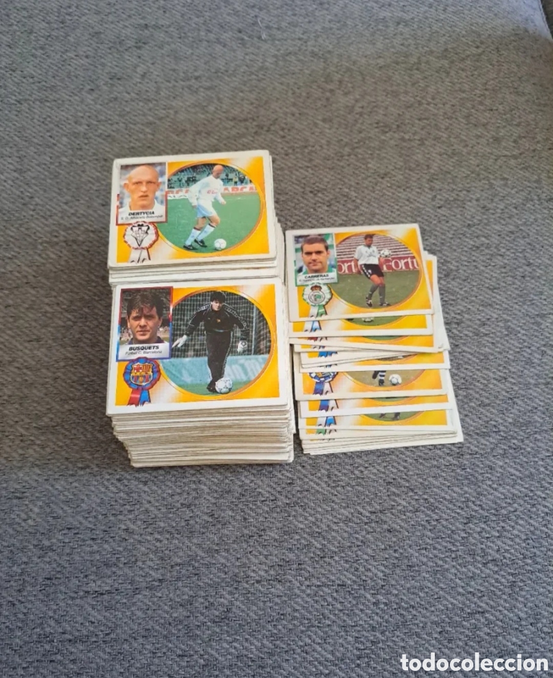 Cromos de f&uacute;tbol: 243 cromos diferentes Liga Este 94-95