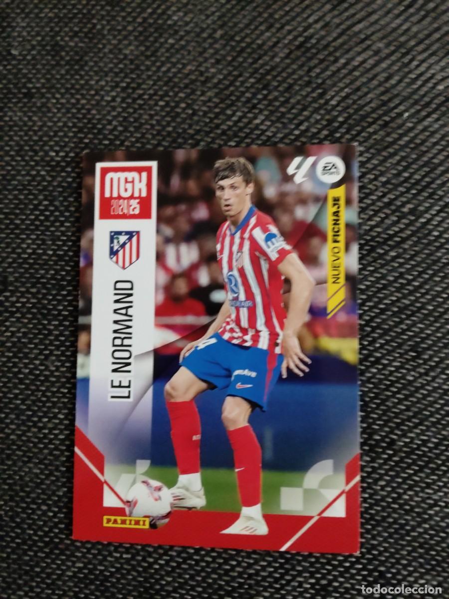 Cromos de f&uacute;tbol: 461 le normand nuevo fichaje Atletico de Madrid megacracks 2024-25