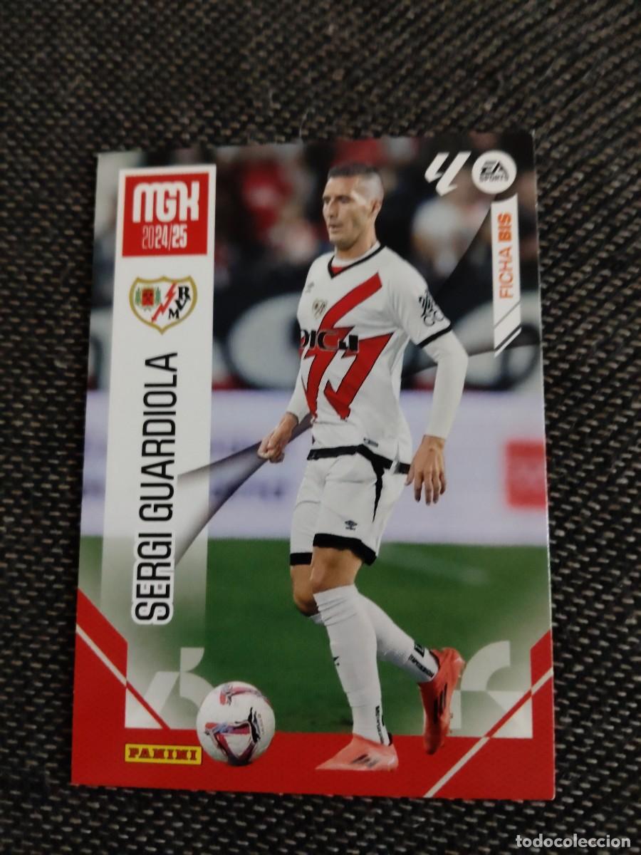 Cromos de f&uacute;tbol: 286 bis Sergi Guardiola rayo megacracks 2024-25