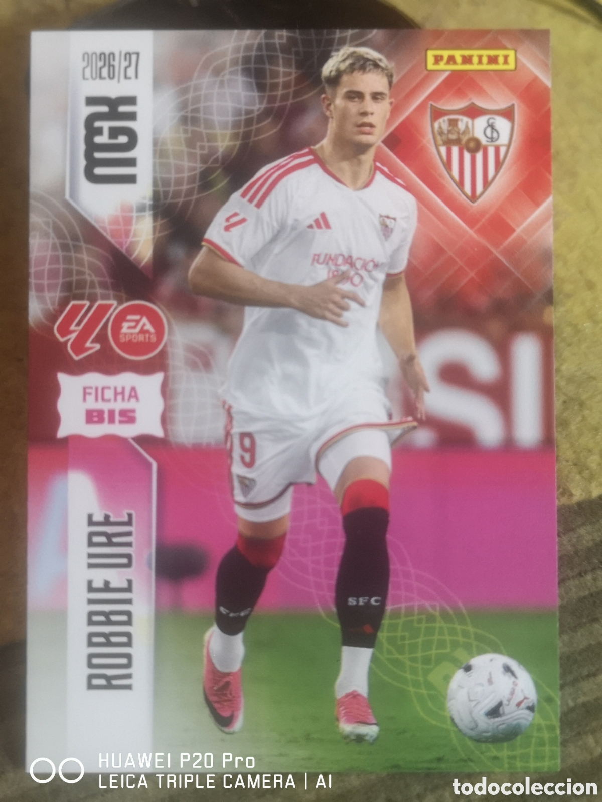 Football Stickers: MEGACRACKS 2026 2027 2026 27 ROBBIE URE 341 BIS - SEVILLA