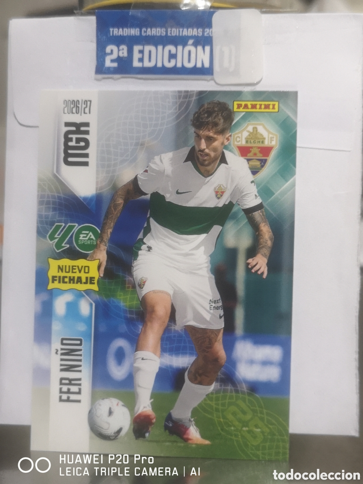 Cromos de f&uacute;tbol: MEGACRACKS 2026 2027 2026 27 FER NI&Ntilde;O NUEVO FICHAJE 465 - ELCHE