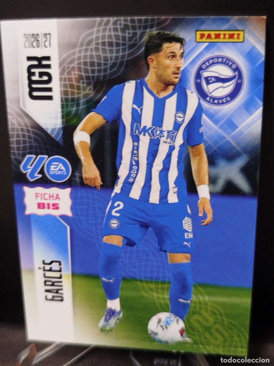 Football Stickers: Cromo 25 BIS Garces Alaves MGK 26/27