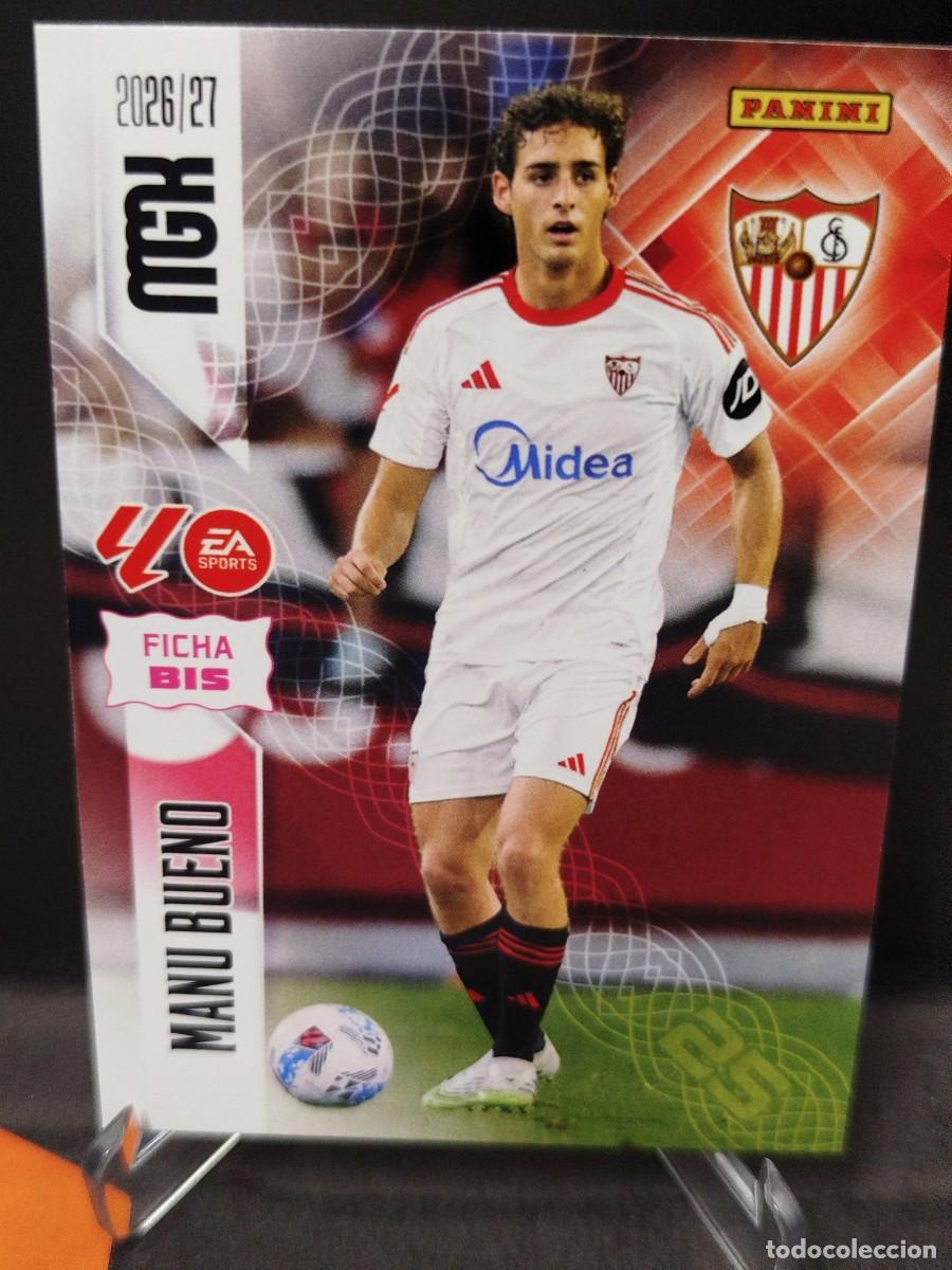 Cromos de f&uacute;tbol: Cromo 336 BIS Manu Bueno Sevilla MGK 26/27