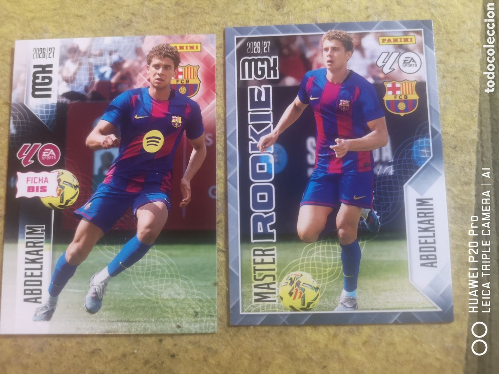 Cromos de f&uacute;tbol: MEGACRACKS 2026 2027 2026 27 ABDELKARIM 90 BIS - MASTER ROOKIE 406