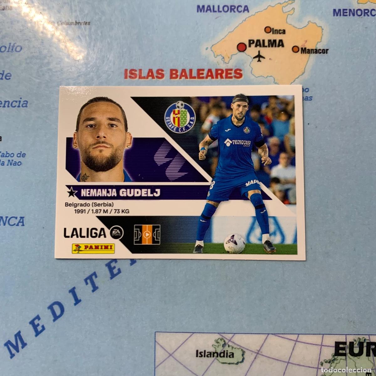 Cromos de f&uacute;tbol: Gudelj &uacute;ltimo fichaje n&uacute;mero 42 del Getafe cromo de la liga este 26-27 2026-2027