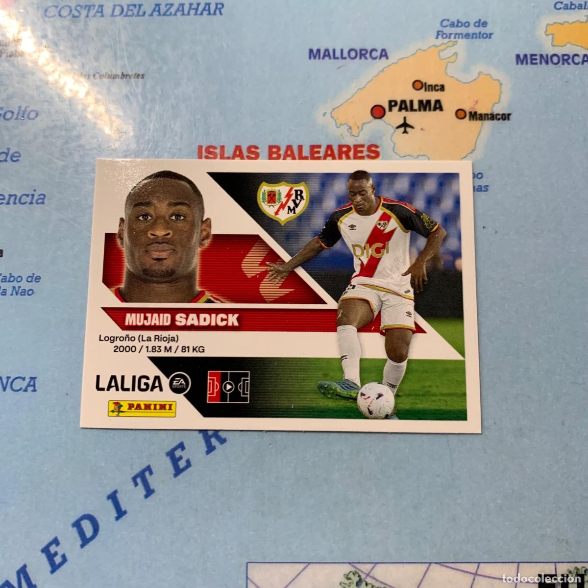 Cromos de f&uacute;tbol: Sadick &uacute;ltimo fichaje n&uacute;mero 49 del Rayo Vallecano cromo de la liga este 26-27 2026-2027