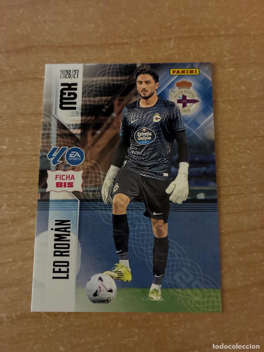Cromos de f&uacute;tbol: 129 BIS LEO ROM&Aacute;N DEPORTIVO CORU&Ntilde;A MEGACRACKS 2026 2027