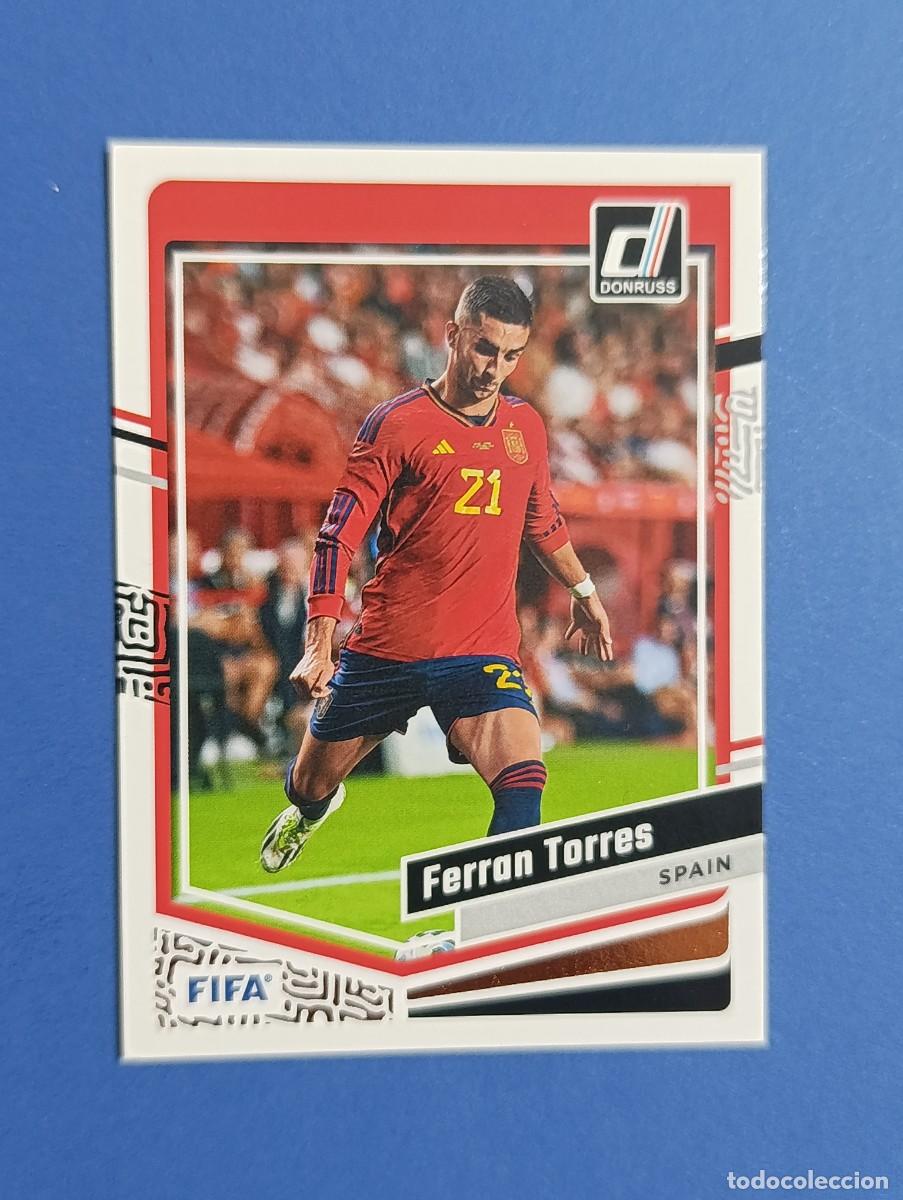 Cromos de f&uacute;tbol: FERRAN TORRES 57 PANINI DONRUSS FIFA 2023-24 - ESPA&Ntilde;A