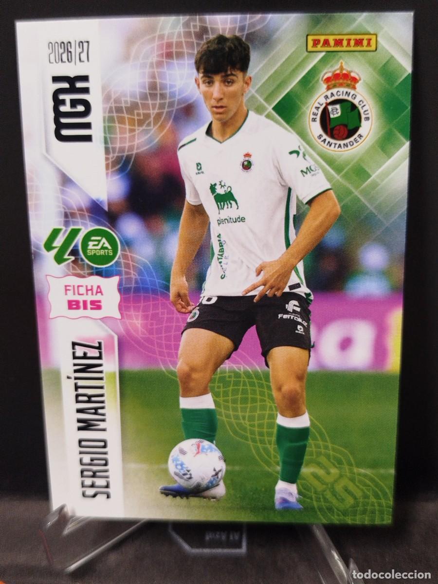 Cromos de f&uacute;tbol: Cromo 283 BIS Sergio Martinez MGK 26/27