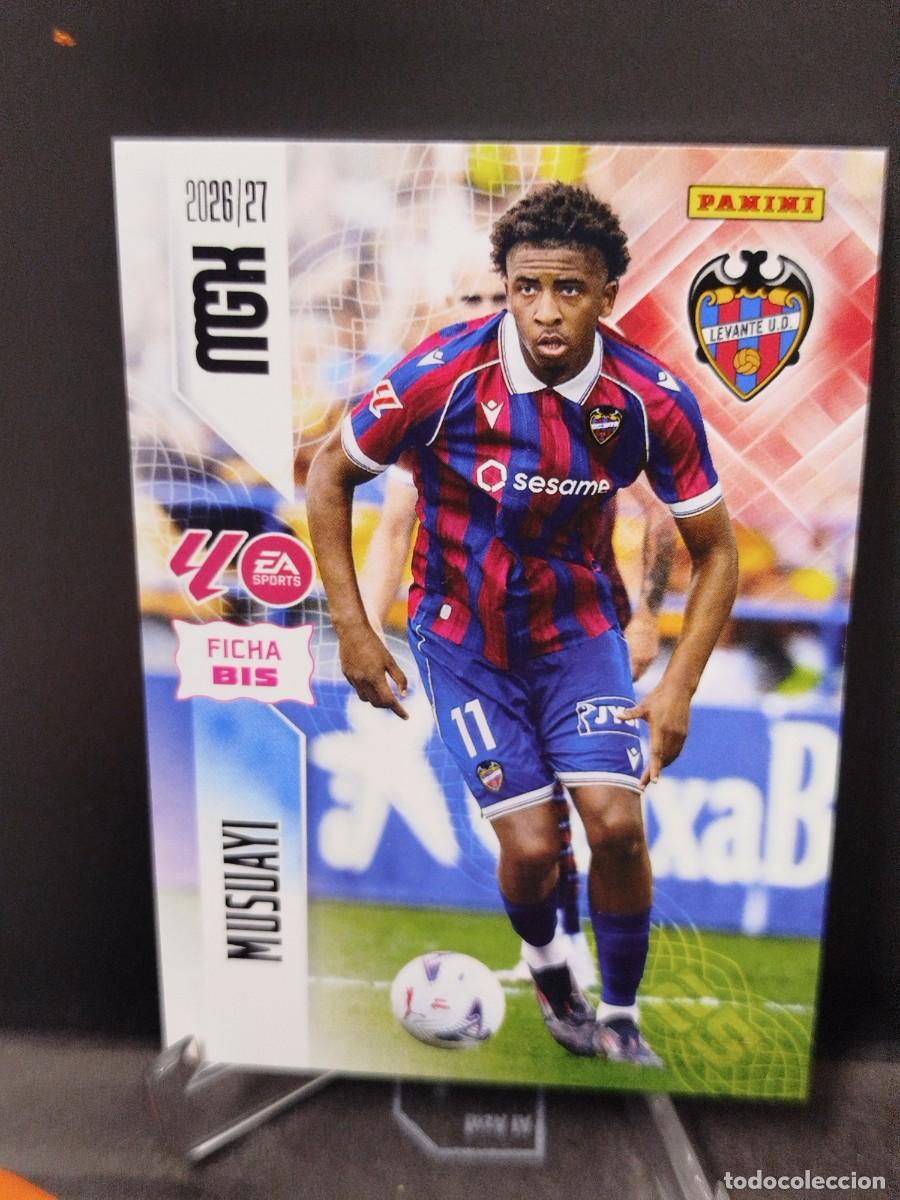 Cromos de f&uacute;tbol: Cromo 215 BIS Musuayi MGK 26/27