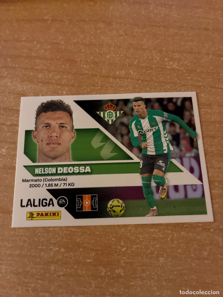 Cromos de f&uacute;tbol: 11 BIS DEOSSA REAL BETIS LIGA ESTE 2026 2027