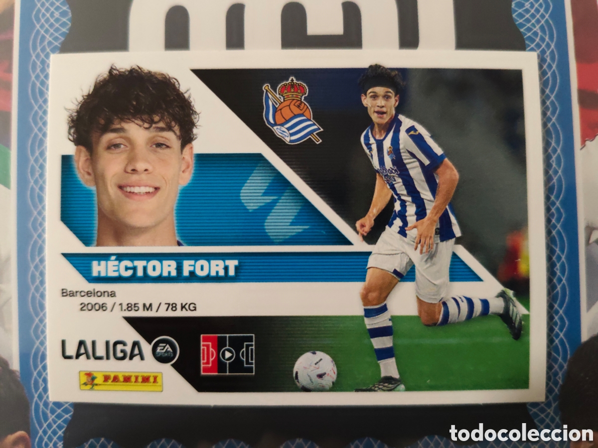 Cromos de f&uacute;tbol: LIGA ESTE 2026 2027 26 27 - PANINI - ULTIMOS FICHAJES N&ordm; 59 H&Eacute;CTOR FONRT REAL SOCIEDAD