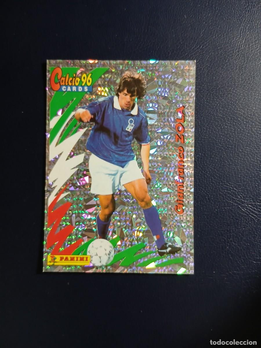 Cromos de f&uacute;tbol: 135 Gianfranco Zola - Italia - Calcio Cards 96 - Panini - Calciatori 1995 1996