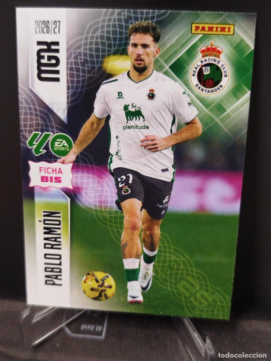 Cromos de f&uacute;tbol: Cromo 275 BIS Pablo Ramon Racing MGK 26/27