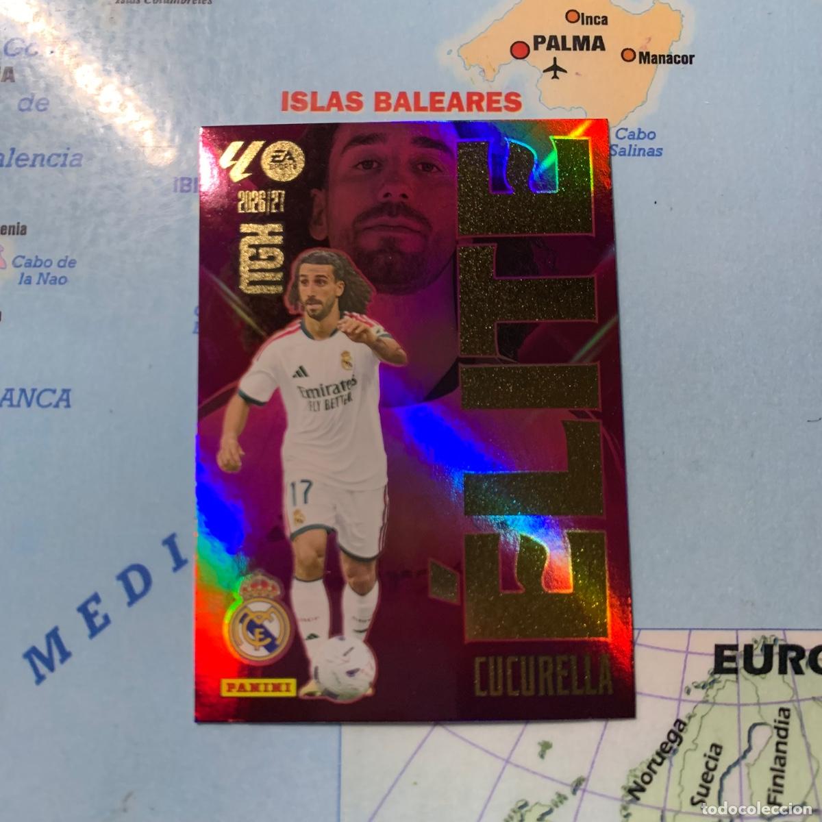 Cromos de f&uacute;tbol: Cucurella nuevo elite n&uacute;mero 516 Del Real Madrid megacracks 26-27 2026-2027