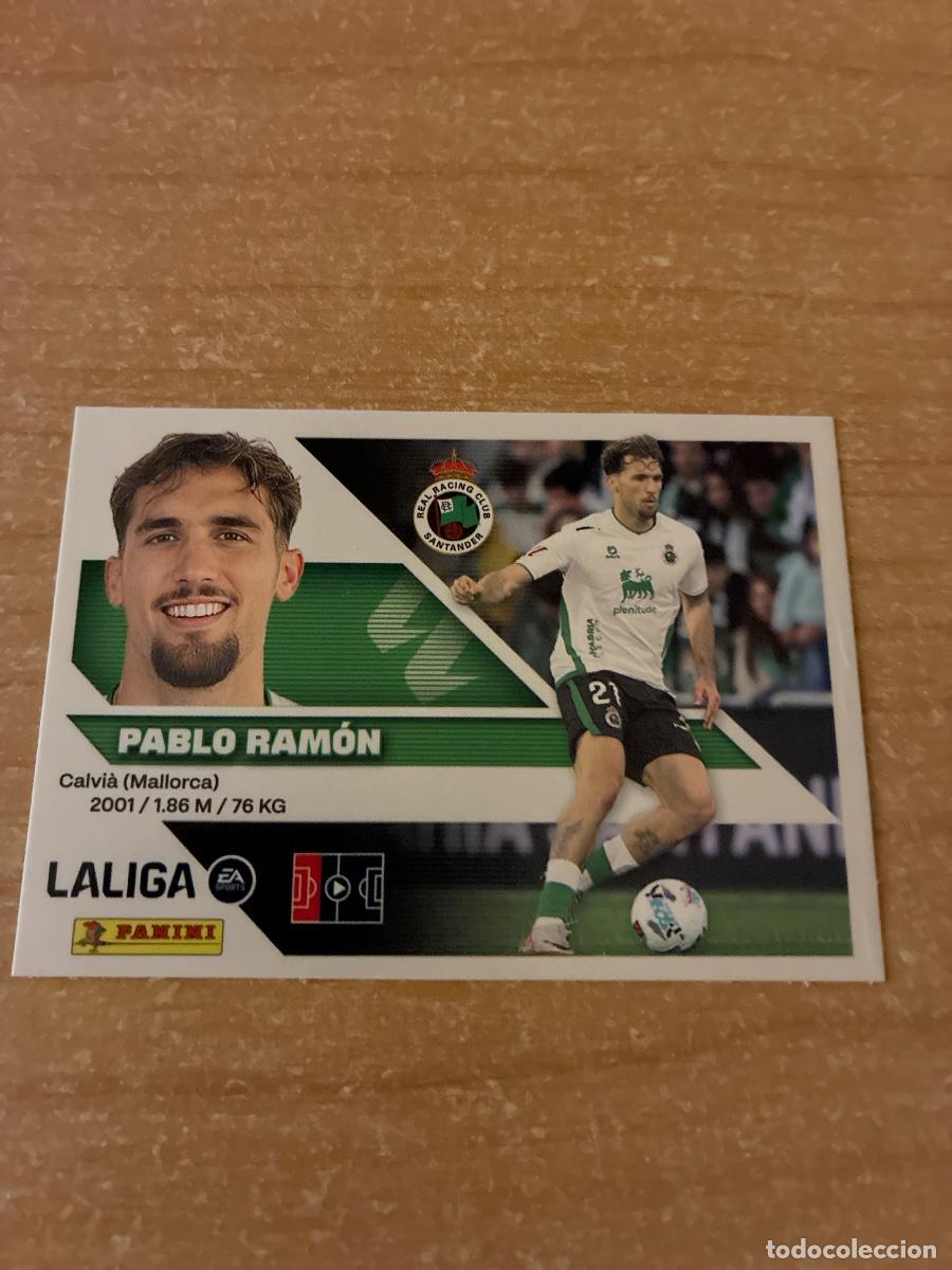 Cromos de f&uacute;tbol: 6 BIS PABLO RAMON RACING SANTANDER LIGA ESTE 2026 2027