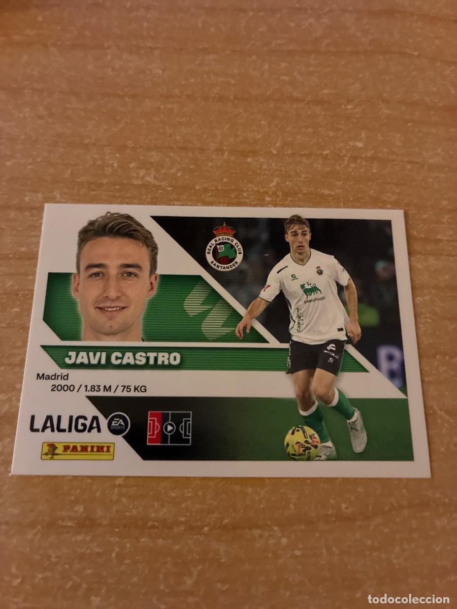 Cromos de f&uacute;tbol: 8 JAVI CASTRO RACING SANTANDER LIGA ESTE 2026 2027