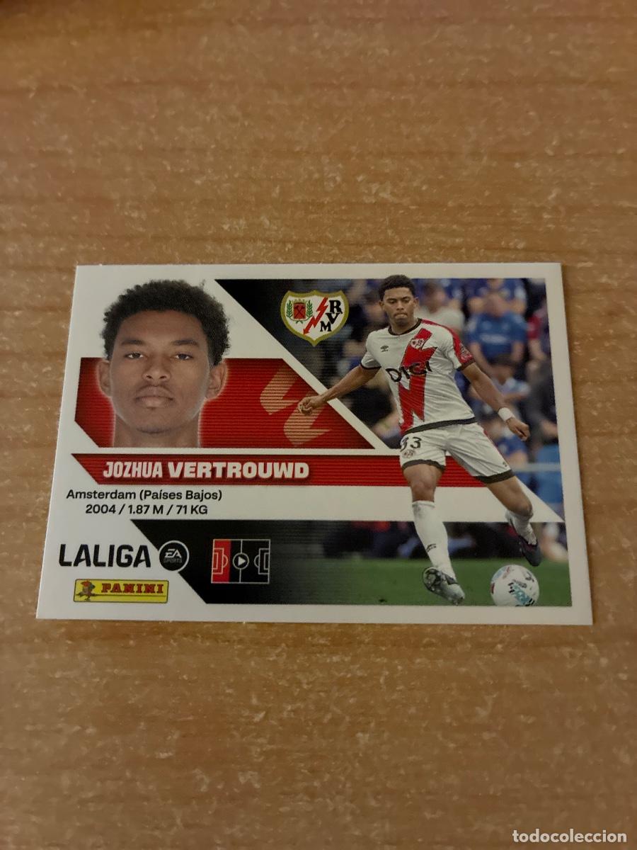 Cromos de f&uacute;tbol: 7 BIS VERTROUWD RAYO VALLECANO LIGA ESTE 2026 2027
