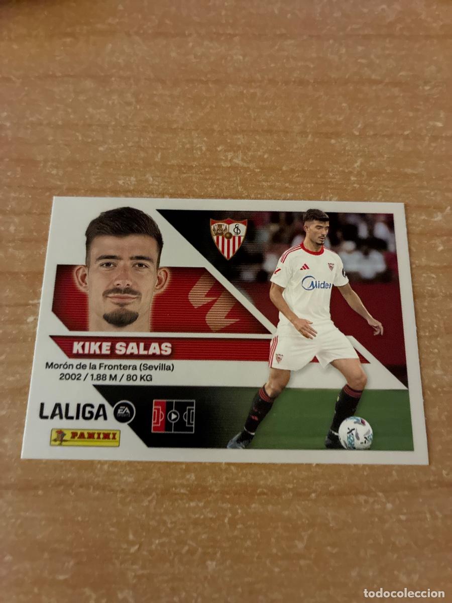 Cromos de f&uacute;tbol: 7 KIKE SALAS SEVILLA LIGA ESTE 2026 2027