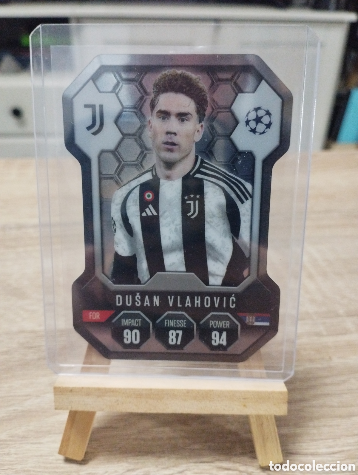 Cromos de f&uacute;tbol: Carta Topps Dusan Vlahović