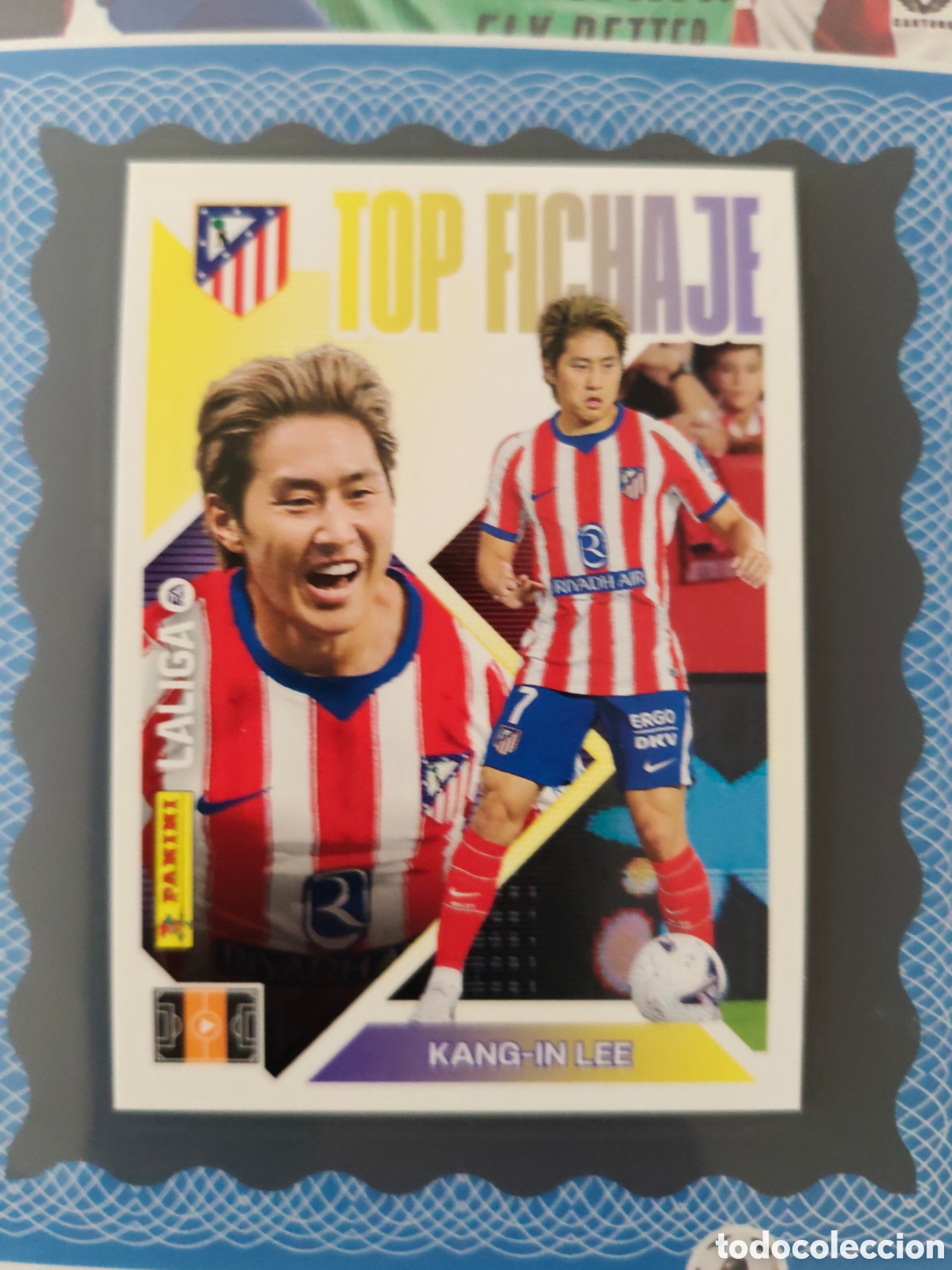 Cromos de f&uacute;tbol: LIGA ESTE 2026 2027 26 27 - PANINI - TOP FICHAJES N&ordm; 68 KANG-IN LEE ATL&Eacute;TICO DE MADRID