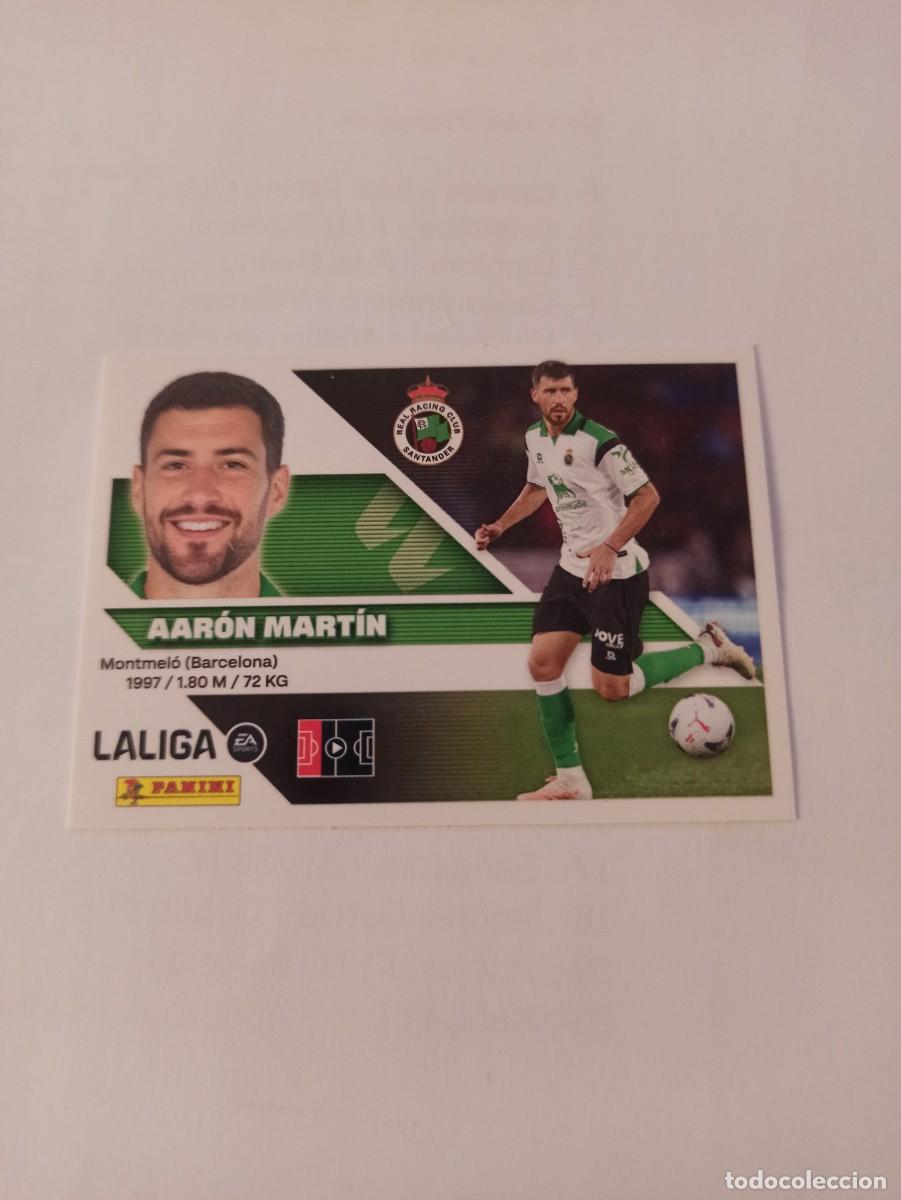Cromos de f&uacute;tbol: Aaron Martin 10 bis - Racing Santander - 4 &ordf; CUARTA EDICI&Oacute;N - LIGA ESTE 2026 2027 - 26 27 - PANINI