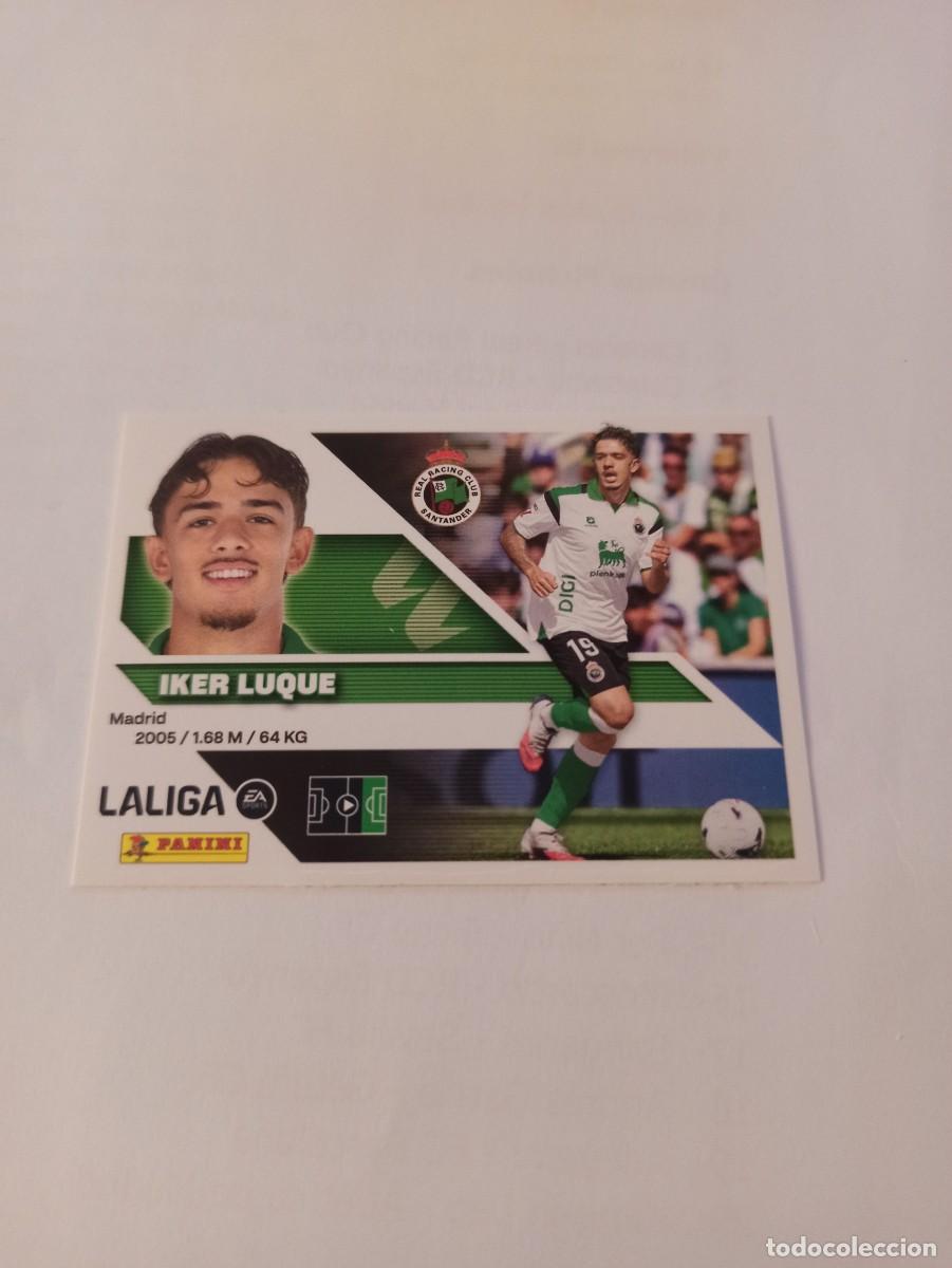 Cromos de f&uacute;tbol: Iker Luque 19 bis - Racing Santander - 4 &ordf; CUARTA EDICI&Oacute;N - LIGA ESTE 2026 2027 - 26 27 - PANINI