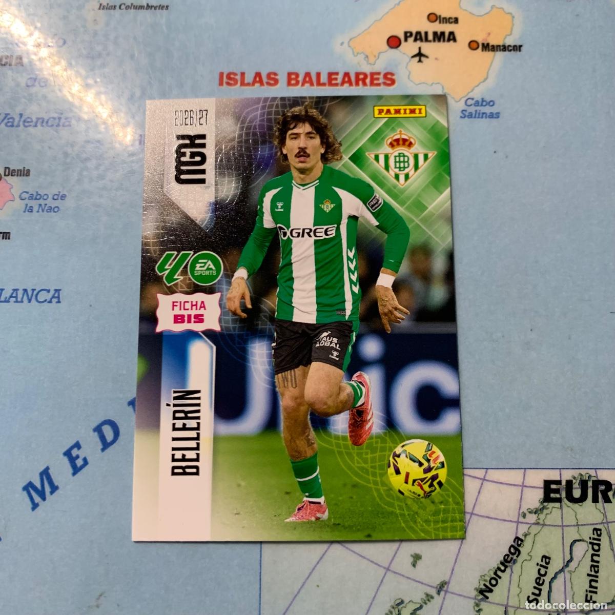 Cromos de f&uacute;tbol: Bellerin n&uacute;mero 94 Bis del Betis megacracks 26-27 2026-2027