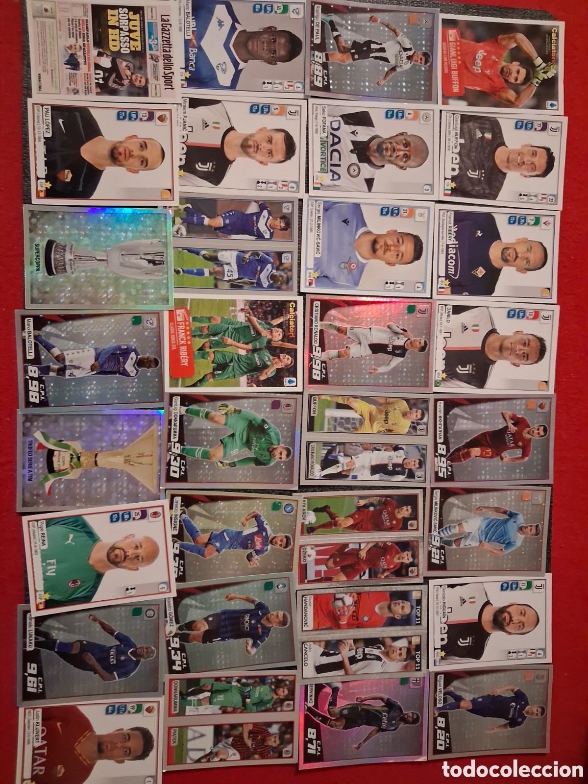 Cromos de f&uacute;tbol: 350 cromos liga 19/20 italia