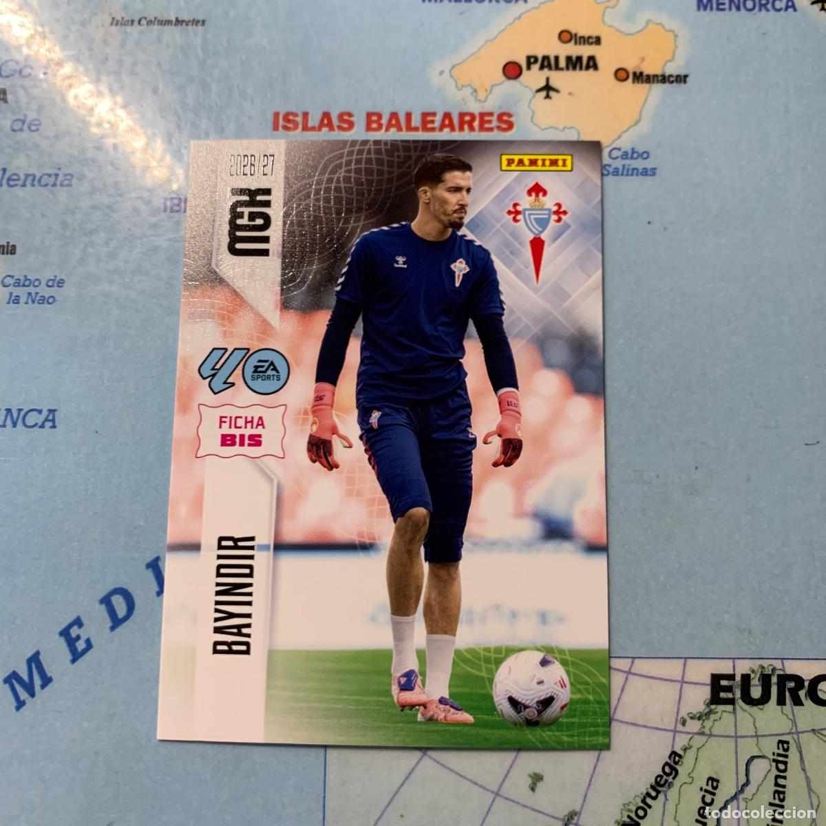 Cromos de f&uacute;tbol: Bayindir n&uacute;mero 111 Bis del Celta megacracks 26-27 2026-2027