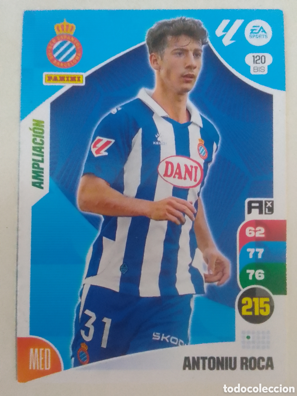 Cromos de f&uacute;tbol: Adrenalyn XL 2024-25 n&deg; 120 BIS Antoniu Roca &bull; Espanyol.