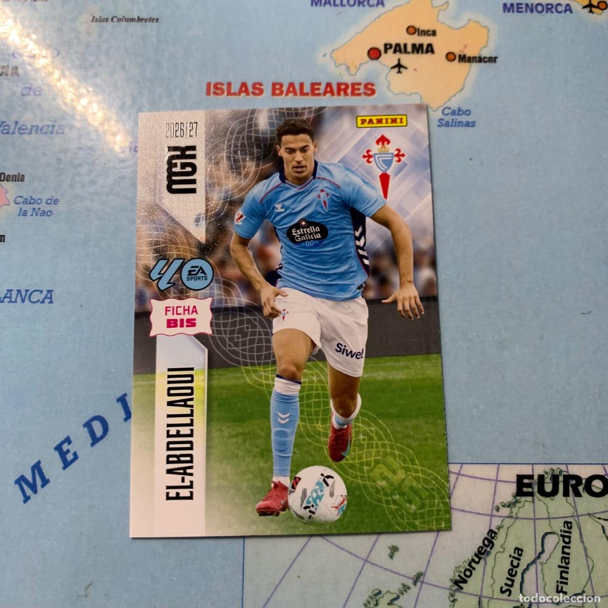 Cromos de f&uacute;tbol: El abdellaoui n&uacute;mero 121 Bis del Celta megacracks 26-27 2026-2027