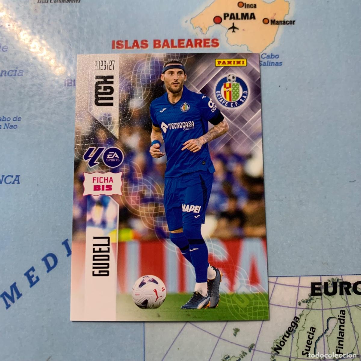 Cromos de f&uacute;tbol: Gudelj n&uacute;mero 191 Bis del Getafe megacracks 26-27 2026-2027
