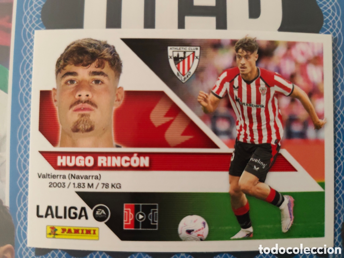 Cromos de f&uacute;tbol: LIGA ESTE 2026 2027 26 27 - PANINI - COLOCA N&ordm; 5 BIS HUGO RINCON ATHLETIC CLUB DE BILBAO