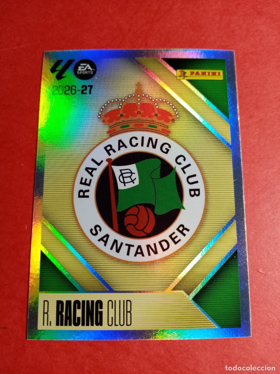 Cromos de f&uacute;tbol: N&ordm; 1 ESCUDO, R RACING CLUB, LIGA ESTE 2026 2027 26 27 PANINI