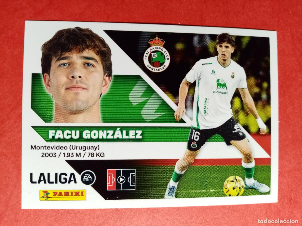 Cromos de f&uacute;tbol: N&ordm; 7 FACU GONZALEZ, R RACING CLUB, LIGA ESTE 2026 2027 26 27 PANINI