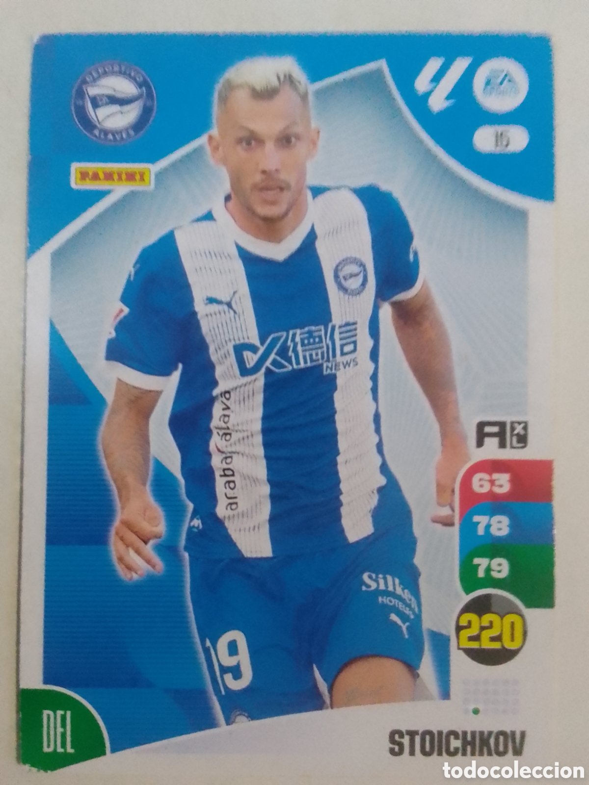 Cromos de f&uacute;tbol: Adrenalyn XL 2024-25 n&deg; 15 Stoichkov &bull; Alav&eacute;s.
