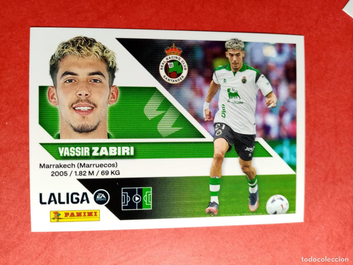 Cromos de f&uacute;tbol: N&ordm; 15 BIS 15BIS YASSIR ZABIRI, COLOCA, R RACING CLUB, LIGA ESTE 2026 2027 26 27 PANINI