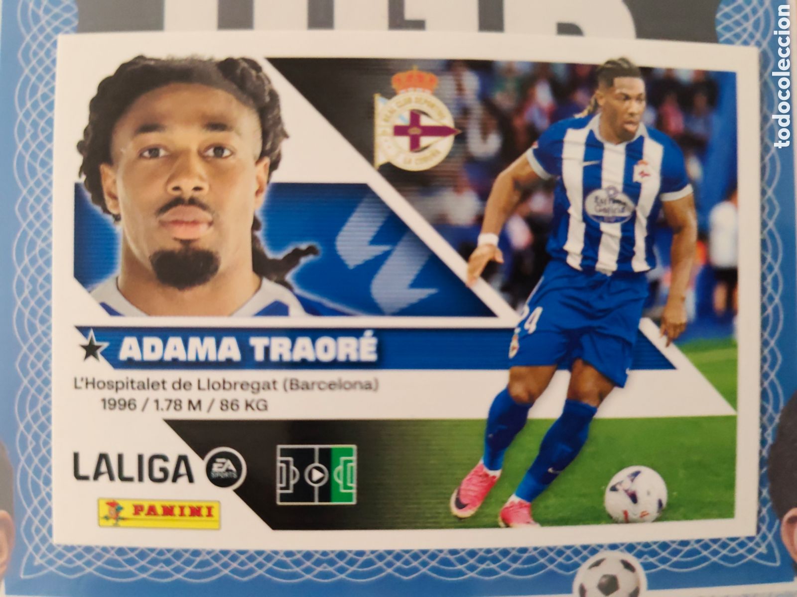 Cromos de f&uacute;tbol: LIGA ESTE 2026 2027 26 27 - PANINI - COLOCA N&ordm; 14 BIS TRAORE DEPORTIVO DE LA CORU&Ntilde;A