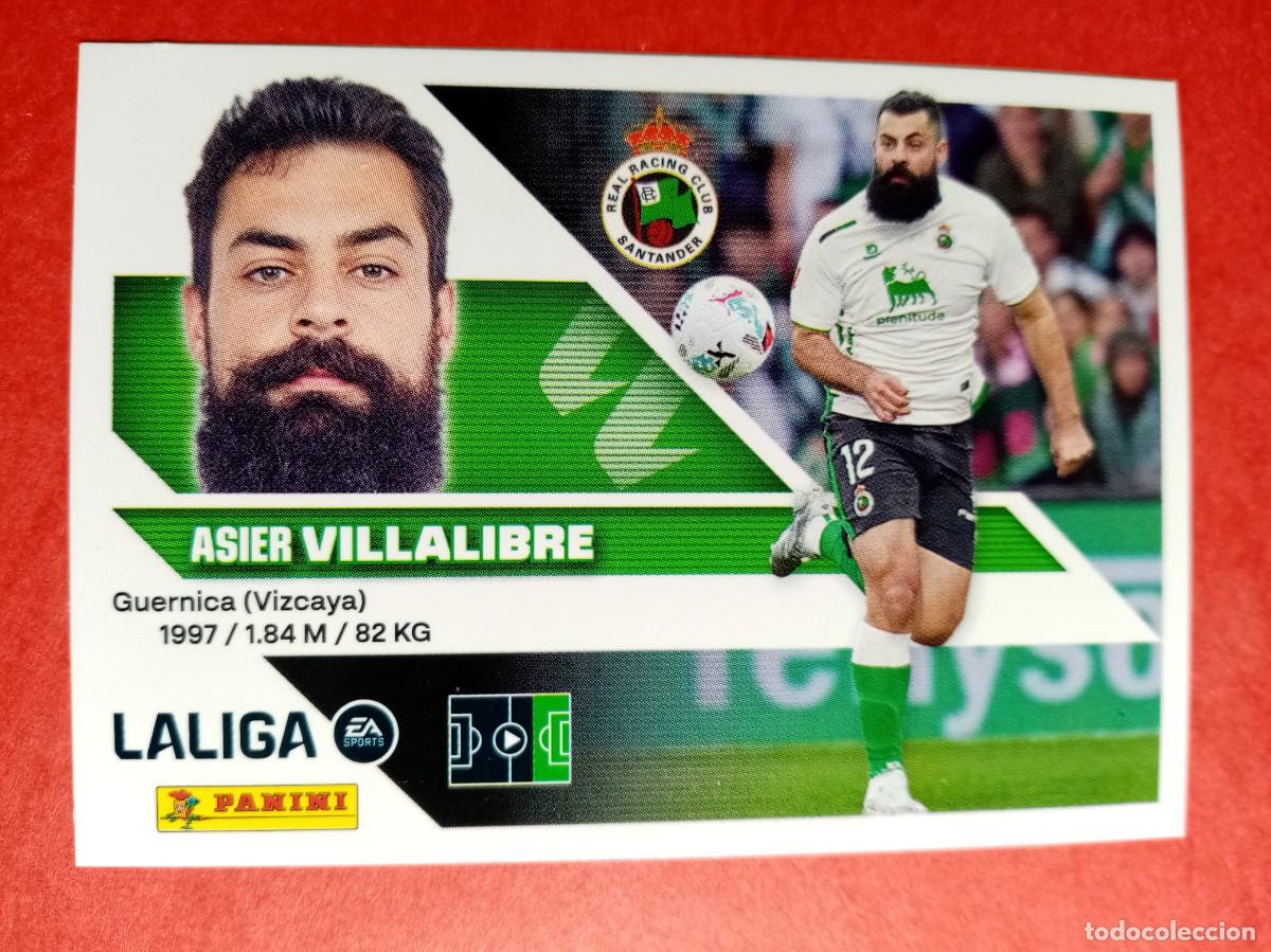 Cromos de f&uacute;tbol: N&ordm; 20 ASIER VILLALIBRE, R RACING CLUB, LIGA ESTE 2026 2027 26 27 PANINI