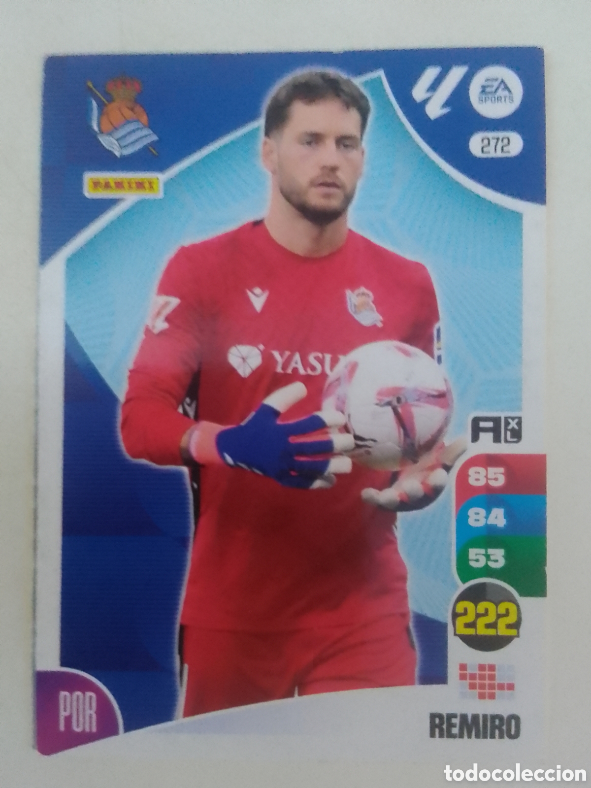 Cromos de f&uacute;tbol: Adrenalyn XL 2024-25 n&deg; 272 Remiro &bull; Real Sociedad.